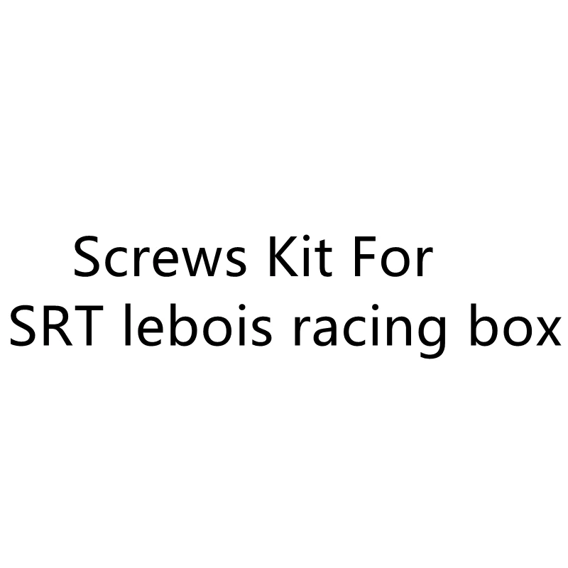 Screws kit for SRT V10 h pattern gearbox for sim racing