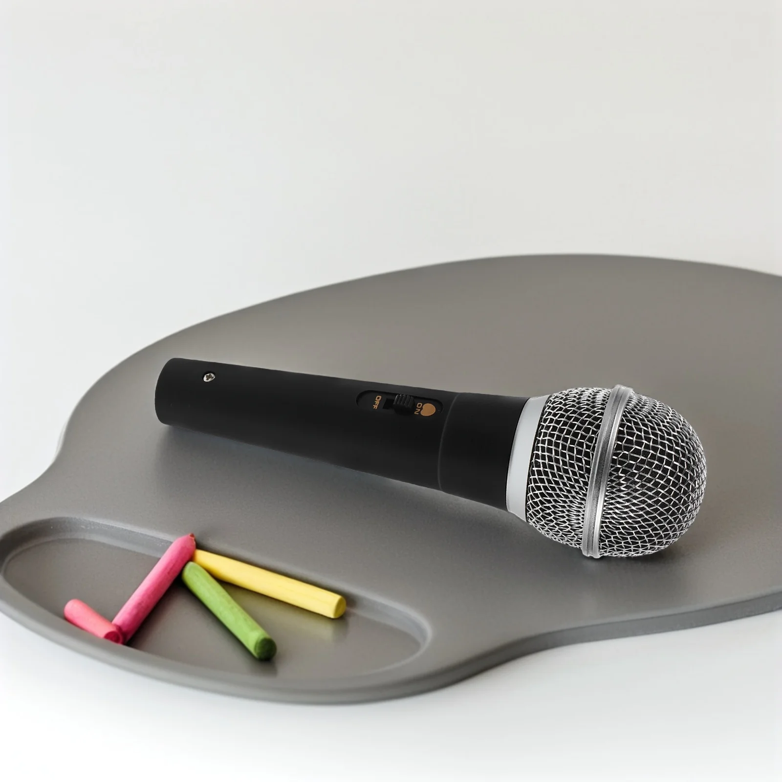 

Simulation Microphone Realistic Interview Mic Prop For Role Play Stage Shows Party Activities Public Speaking Training Fake