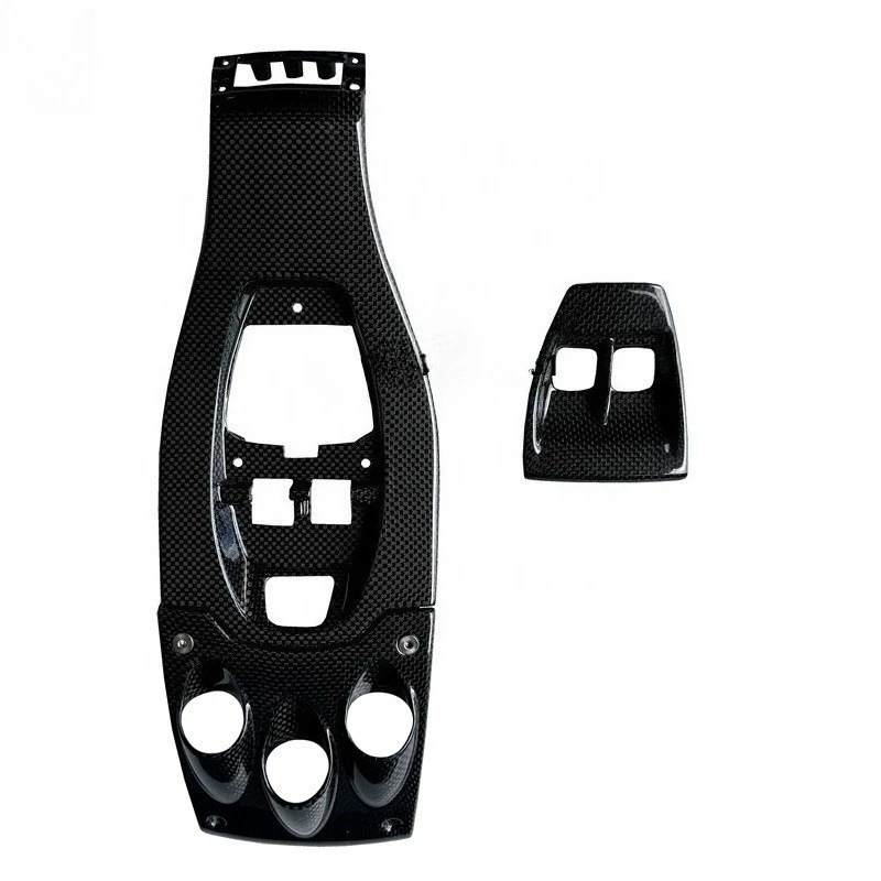 Z-ART 2011-2015 Dry carbon fiber trim for  458 Coupe, prepreg carbon fiber center console for  458 Spider
