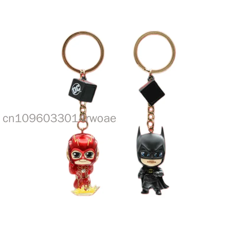 Hot Toys The Flash Batman Stainless Steel Insulated Water Bottle Plush Doll Keychain Pendant Decoration For Adult Fans Gift