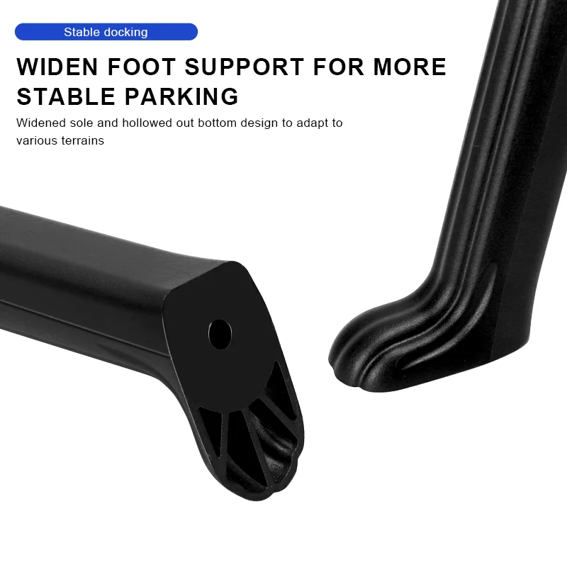 RIDERACE Bicycle Kickstand Adjustable For MTB Mountain Bike Stay Aluminum Alloy Side Rear Parking Rack Road Cycling Kick Stand