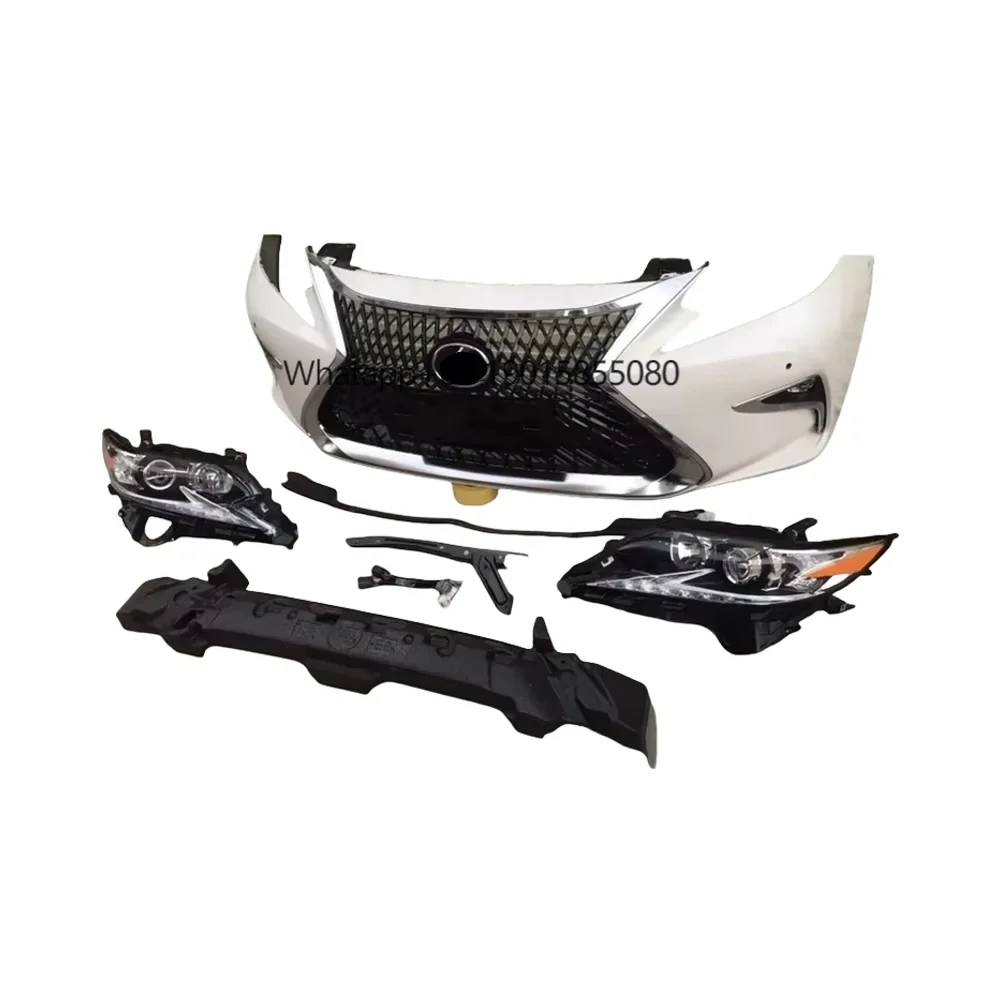 

ES200 ES300 Front Bumper Body Kits Sports Models Update with LX460 Headlight & LX570 Interior Upgrade for Lexus Cars