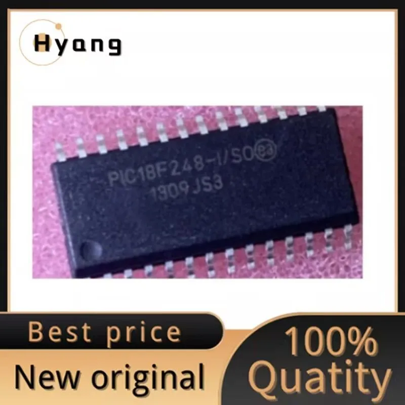 3PCS PIC18F248-I/SO PIC18F248  SOP28  Microcontroller Chips Are Newly Imported From Stock  Management Chip