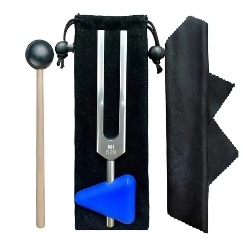 Medical Supplies Laboratory 528hz Vibration Therapy Health Care Tool Stainless Steel Metal Tuning Fork Set for Sound Healing