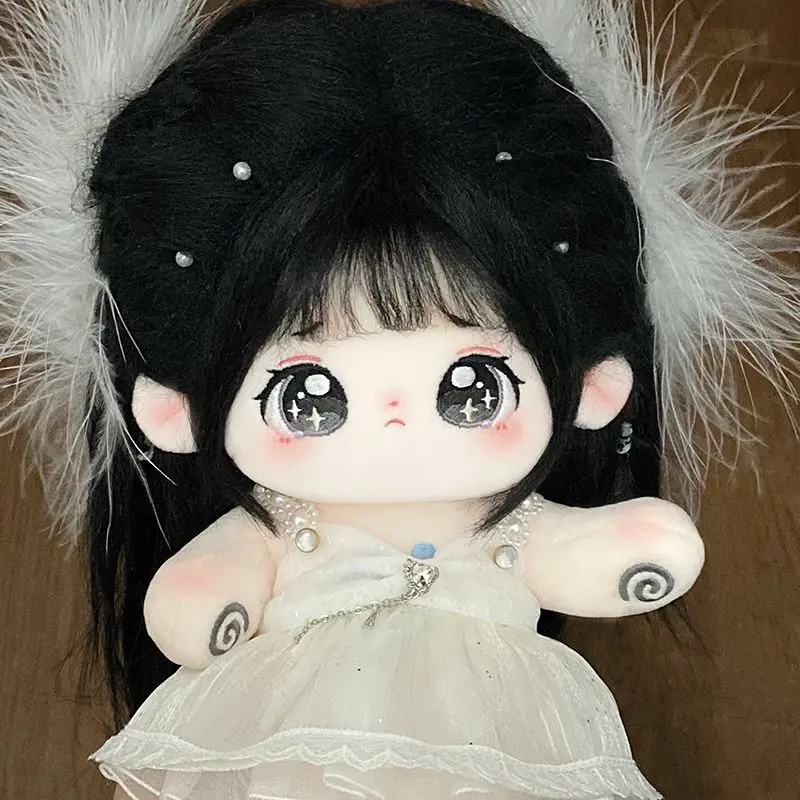 Cotton Doll Girl 20cm Authentic Clothes Set Doll in Stock