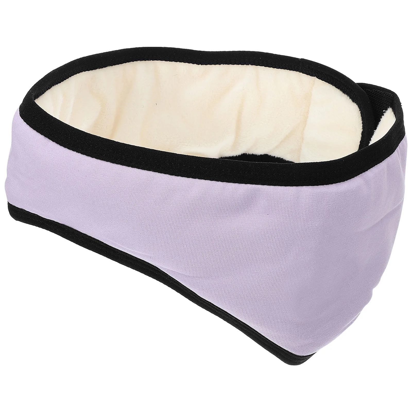

Sleeping Earmuffs Ear Covers Winter Outdoor Travel Warm Lining Adjustable Non Pressure Purple Upgrade Thickened Polyester Men