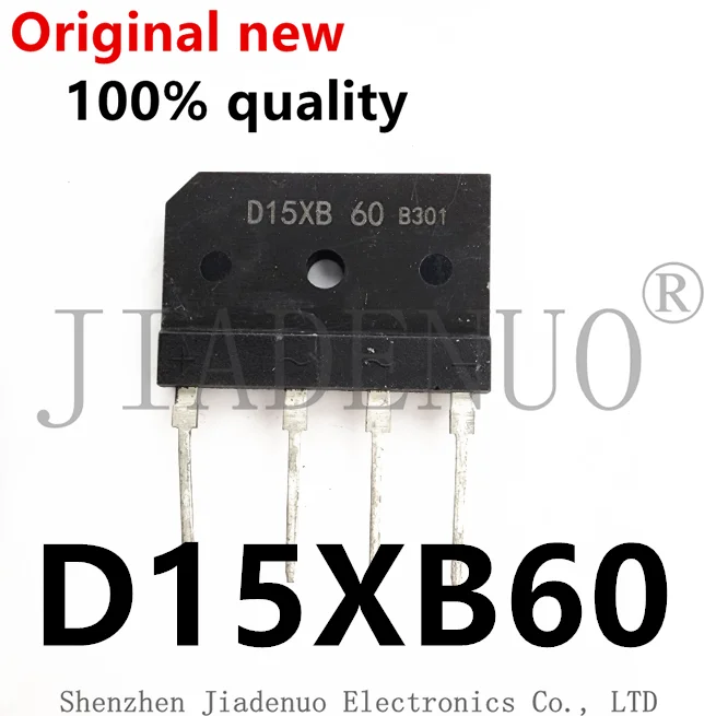 D15XB60 DIP-4 Hipset, 100% Novo, Original, 15A, 600V, 10-20 Pcs