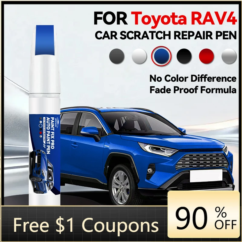 

Car Tool Accessories For Toyota RAV4 1994-2025 XA10 XA20 XA30 XA40 XA50 Paint Repair Pen Touch Up Scratch Remover DIY Auto Ac