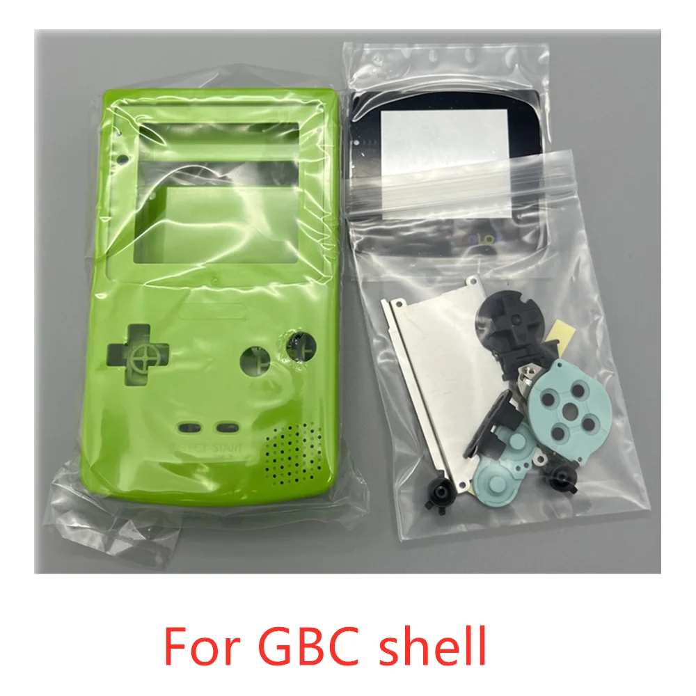 Высококачественный Набор чехлов для Gameboy COLOR GBC, сменный корпус. Подходит для 5,5-дюймового 1,5-дюймового 1,5-дюймового ЖК-дисплея GBC