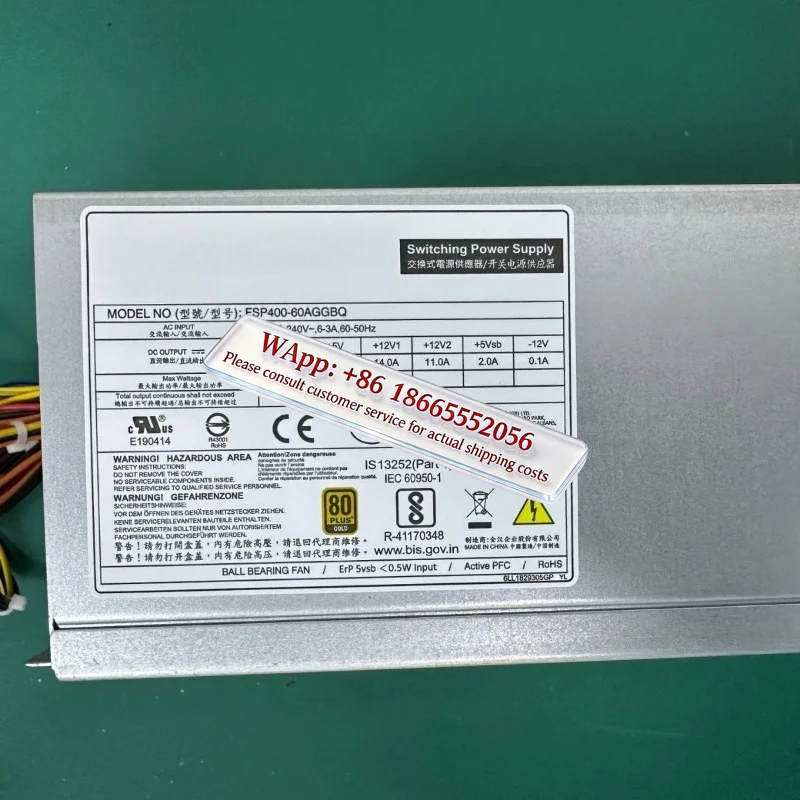 Quanhan Power Supply FSP400-60AGGBQ Industrial  Server  Sie mens Equipment Power Supply