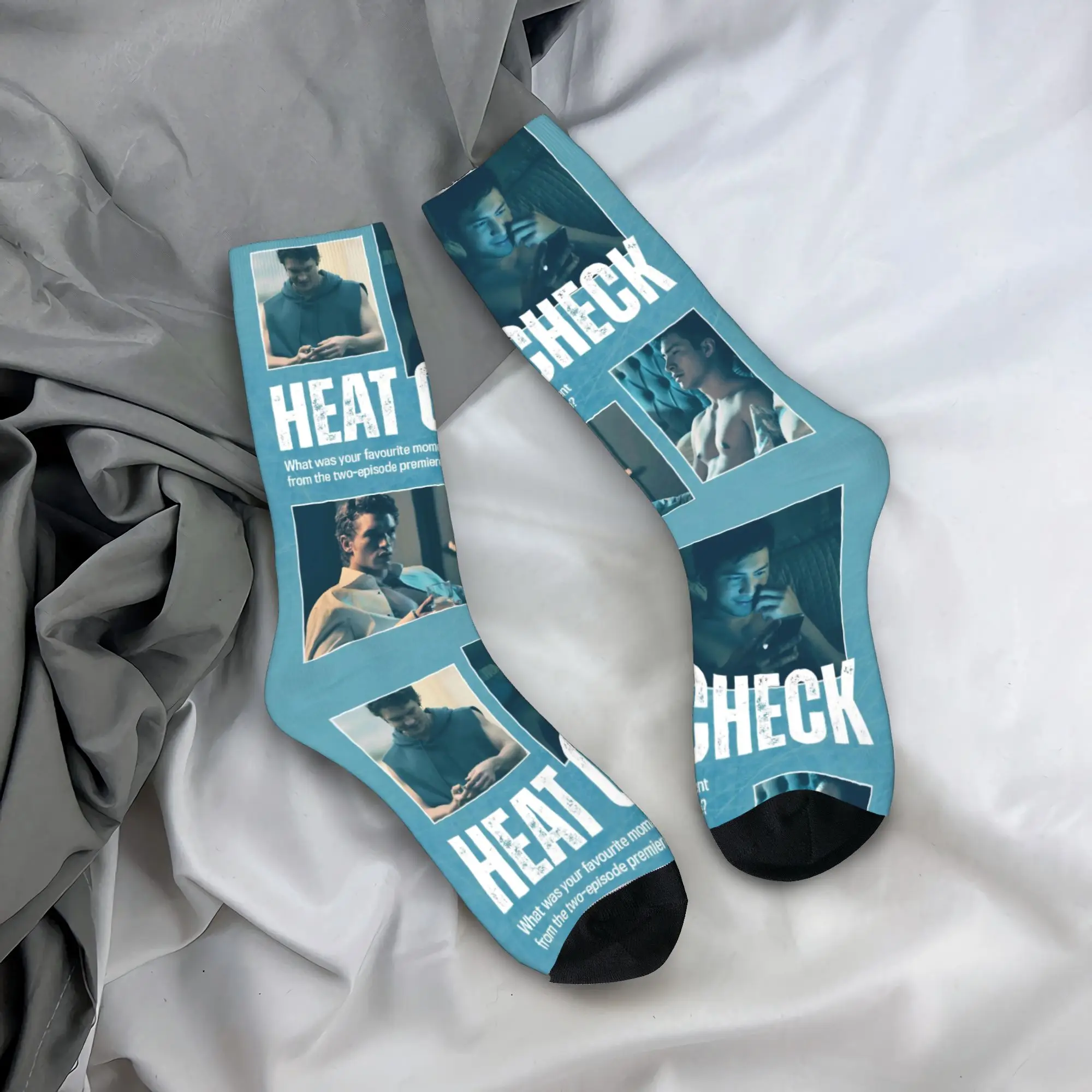 

Новые мужские носки, повседневные носки с подогревом, полиэстер, канадские спортивные романтические спортивные женские носки, весна-лето, осень-зима