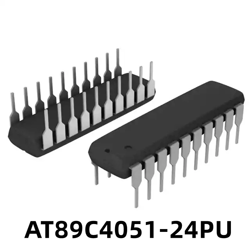 1PCS AT89C4051-24PU AT89C4051 8 Bit MCU IC Quality Assurance DIP20