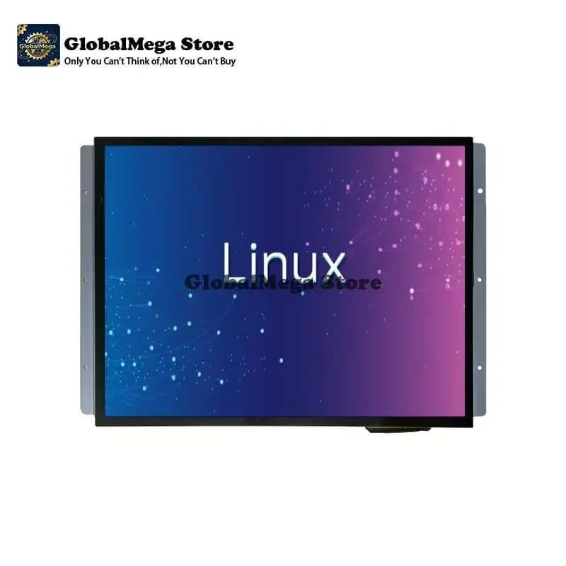 2026 Latest 15 Inch Industrial LCD Module with Capacitive Touch Screen Linux 4.19 QT OS RS232 RS485 WiFi Bluetooth Ethernet