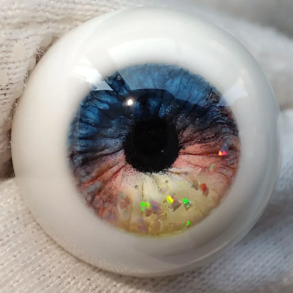 Doll's Eyes for 1/3 1/4 1/6 Bjd Doll 8/10/12/14/16/24mm Plaster Eyeball Dress Up Girl Toys Play House Handmade Doll Accessories