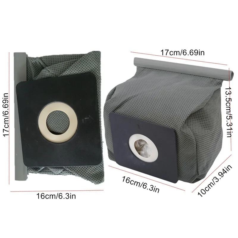 1/2/3pcs Newest Universal Vacuum Cleane Cloth Bag Washable Cloth Bag For Universal Vacuum Cleaner Bag Reusable