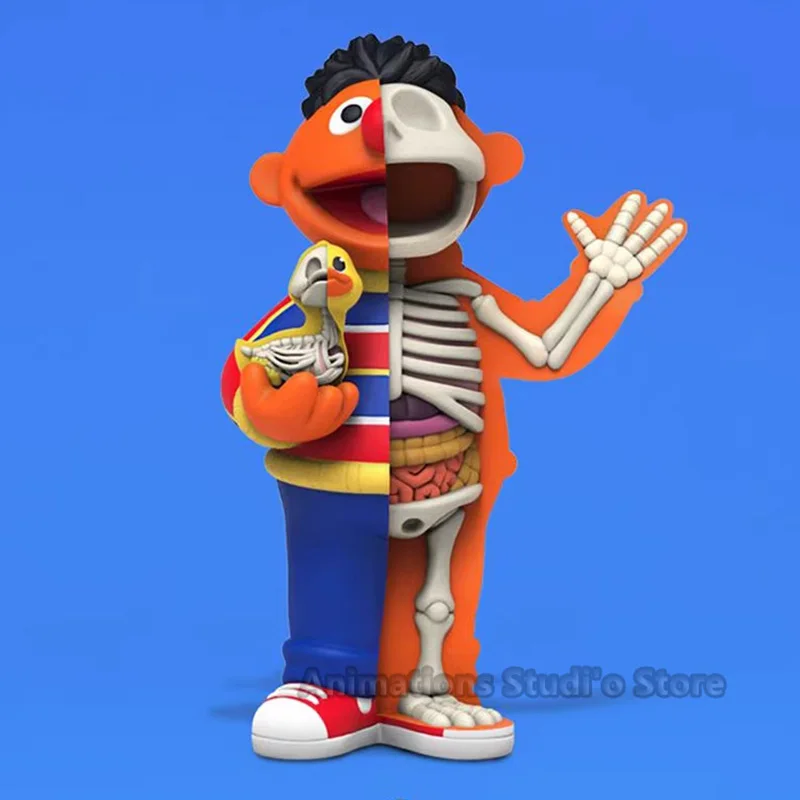 شخصيات كرتونية Elmo كبيرة الطيور كوكي الوحش العمل ، شخصيات العمل السمسم ، وليس برت ، nernie Dissectibles ، ألعاب أنيمي ، هدايا
