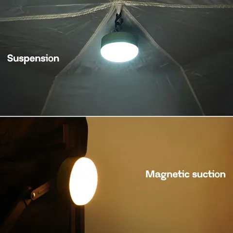 MOSLIGHTING Мини-фонарь для кемпинга с 4 режимами освещения — фото модели