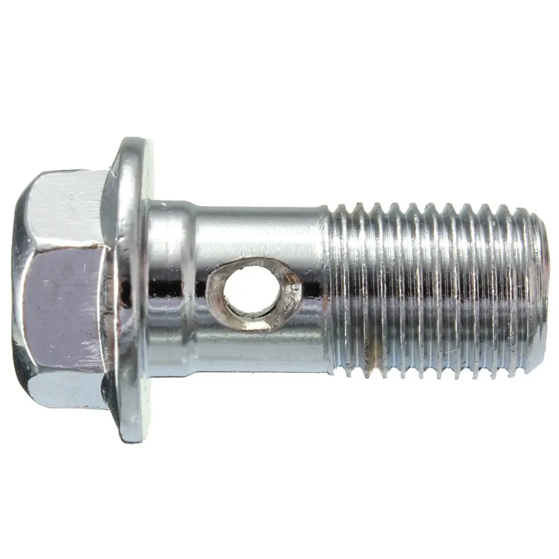 Cilindro maestro de pinza de freno inoxidable para motocicleta, Perno Banjo, M10 x 1,0mm, 2 unidades