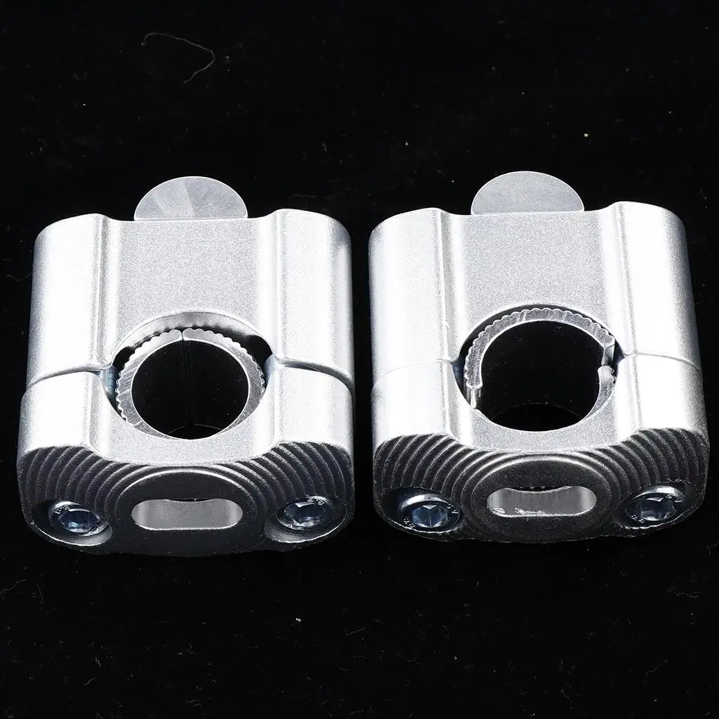 Handlebar Riser Clamp Anodized Aluminum Alloy Conversion Bar Extender for Motorcycle Handle 22mm