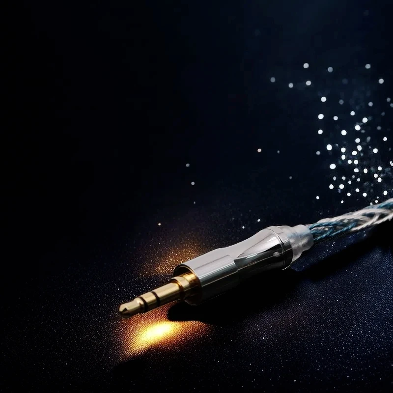 ZiSin-11 8-Core Litz HIFI Earphone Upgrade Cable With 3.5/2.5/4.4mm MMCX/QDC/TFZ 0.78 2Pin For DB3 Moondrop ZX2 ZAX2 IE500 400