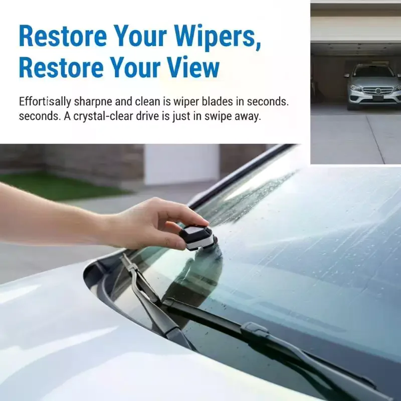 Windshield Wiper Blade Restorer Kit Universal Automobile Refurbish Tool for LongLasting Clear Visibility