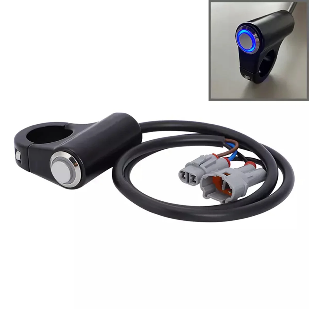 FOR SUR-RON SURRON LBX SEGWAY X260 X160 BLUE LED PLUG-N-PLAY HEADLIGHT SWITCH