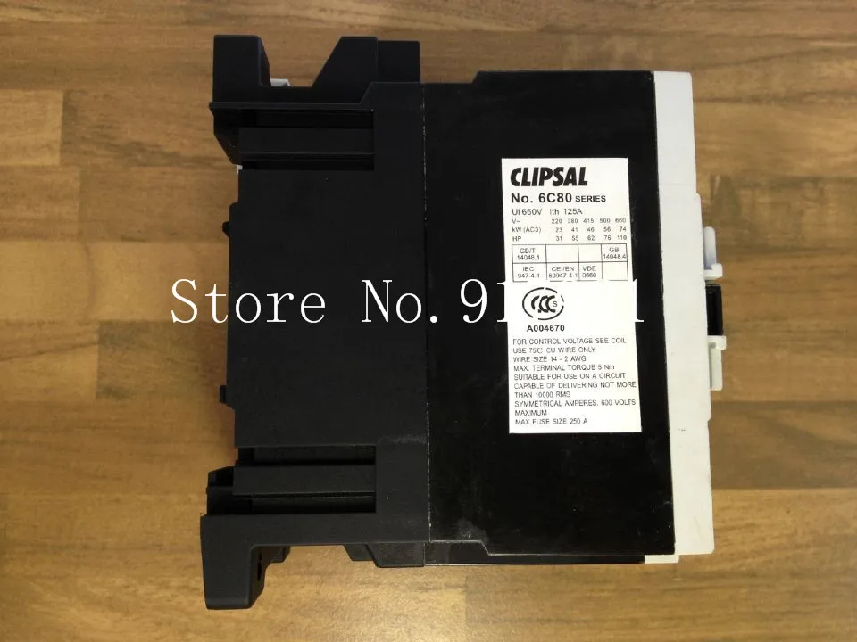 [ZOB] The original CLIPSAL Clipsal 6C80 220V 125A AC contactor