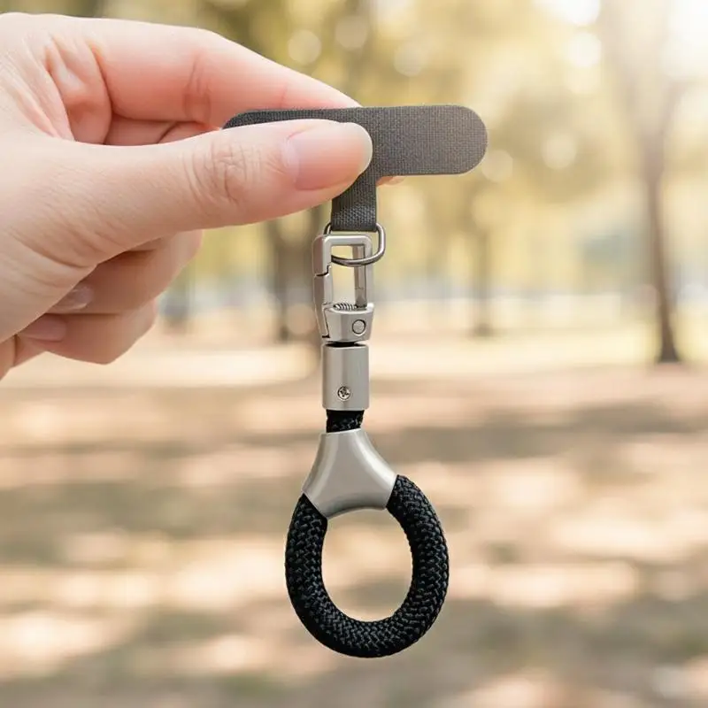 Ring Buckle Mobile Phone Lanyard Thumb Lanyard 360° Rotating Ring Buckle Mini Finger Anti-loss Lanyard Pendant