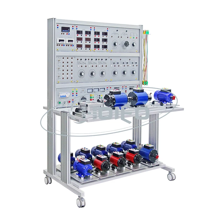 CEM-301 AC & DC Motor Technology Universities and Laboratory Training Equipment and School Trainer Kit Visual Learning Equipment