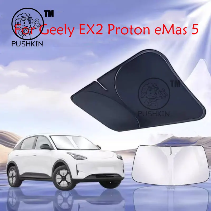 Parasol para Parabrisas de Auto para Geely EX2 Proton eMas 5 Geely Geome 2026 2025, Protección Anti-UV, Accesorios para Auto
