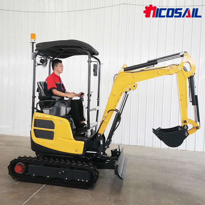 

Customized 1.8 ton Mini Excavator Hydraulic Small Micro Digger bagger Machine Hot Sale China Factory New mini Excavator Price