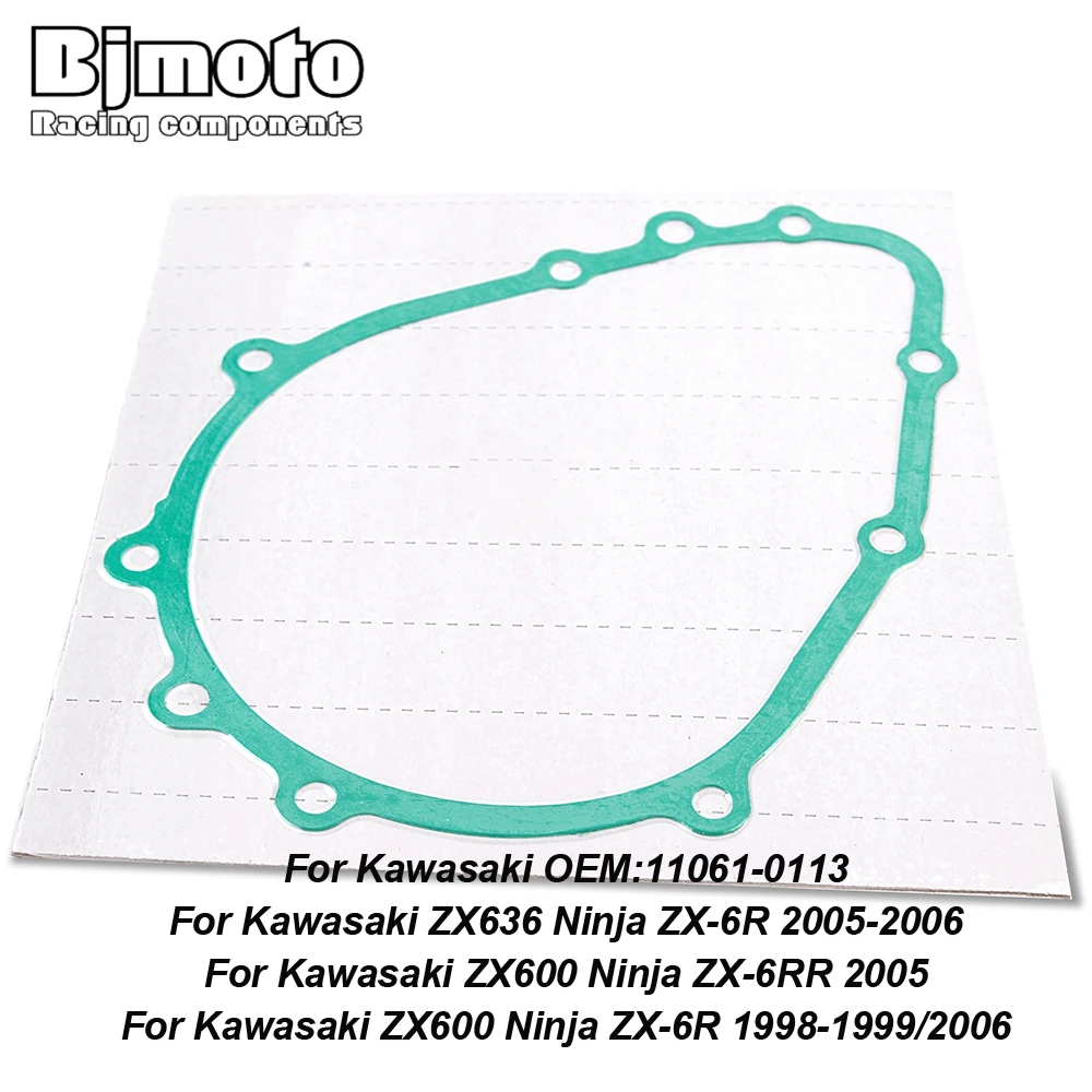 

Stator Magneto Generator Cover Gasket For Kawasaki ZX636 Ninja ZX-6R 2005-2006 X600 Ninja ZX-6RR ZX6R 11061-0113