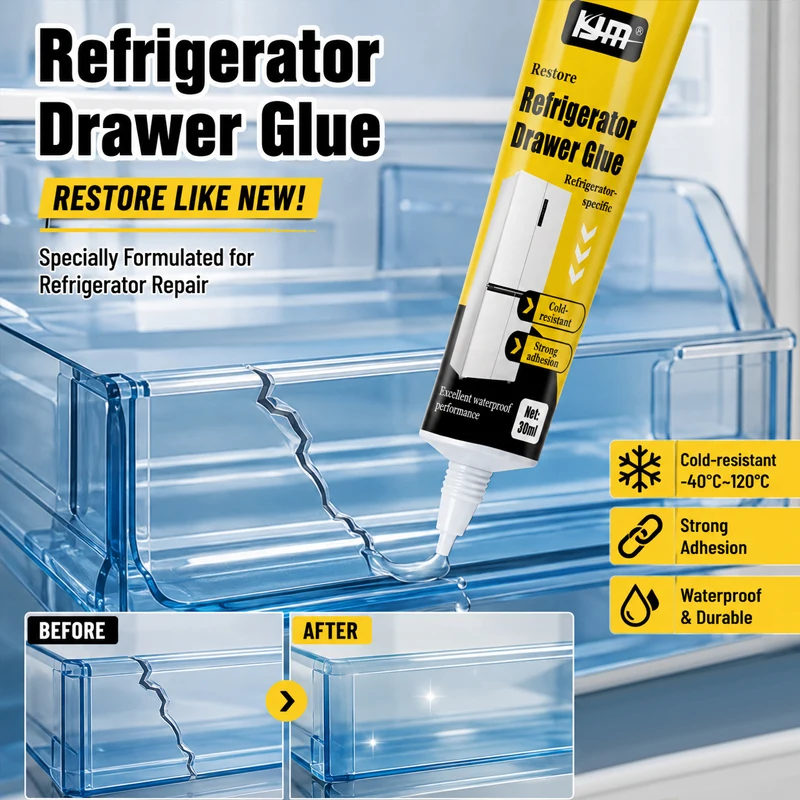 Fridge Repair Adhesive 25ML Cold Resistant Waterproof Glue F