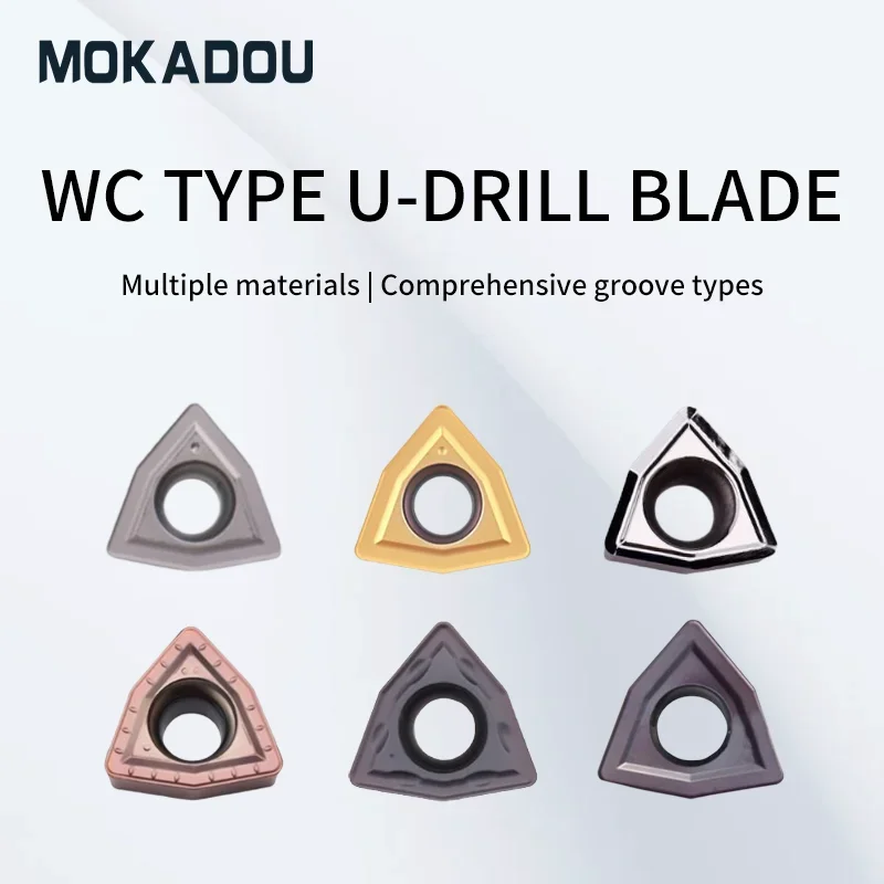 CNC blade WCMX/SPMG/SOMT deep hole drill violent drill U-drill fast drill stainless steel parts