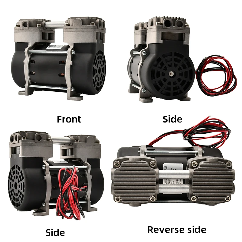 220V Oil-free Vacuum Pump Portable Twin Piston Oilless Electric Vacuum Pump Low Noise Vacuum Pump VN-40