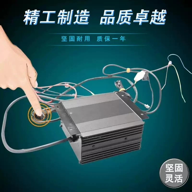 Electric Pallet Truck Stacker Battery Charger, Universal Forklift Charger QQE240‑17CH14 for Warehouse Equipment
