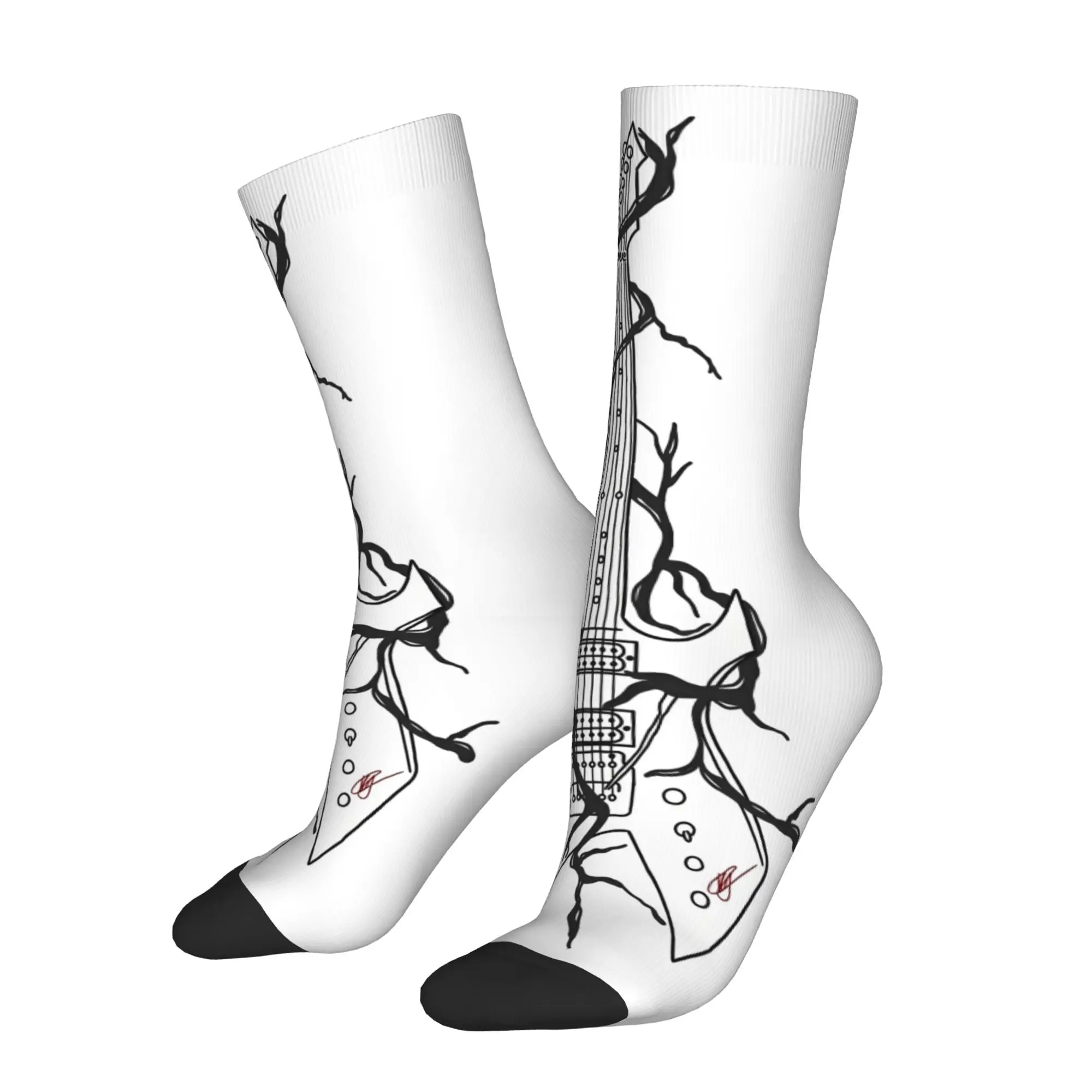 Custom Cute Printing My C-Chemical Romances Socks for Women Men Stretch Summer Autumn Winter Rock Music Band  Crew Socks view 2