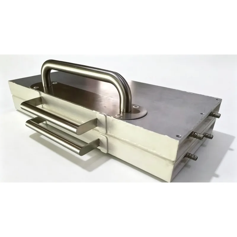 Hand Press Beeswax Foundation Machine, Water Cooling Beeswax Mold for Beekeeping Honeycomb Base Sheet Making
