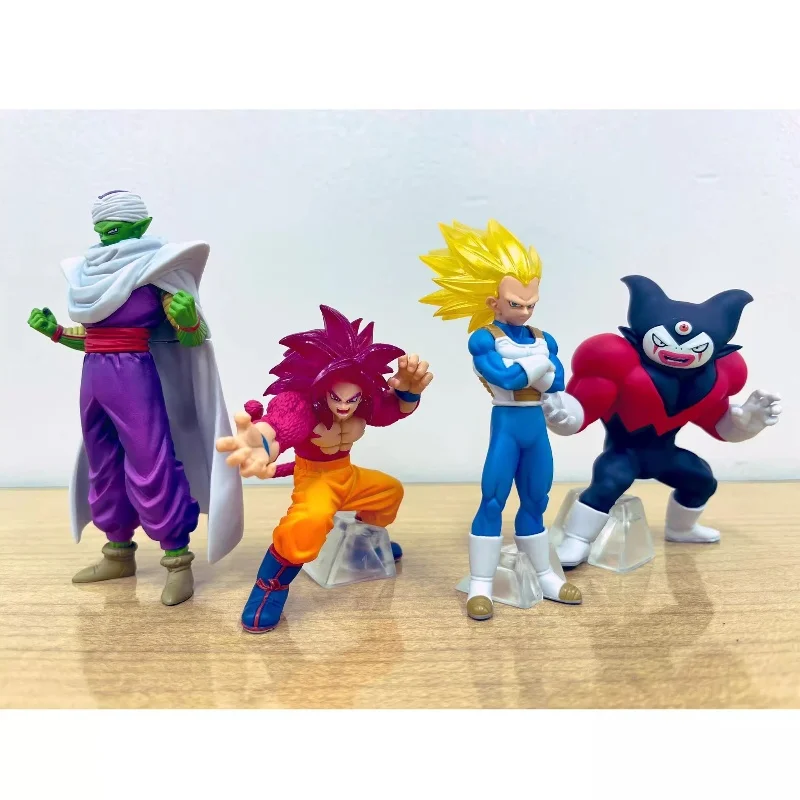En Stock Bandai Gashapon Dragon Ball Z Daima Hg 03 Demon King Saga Son Goku Vegeta Anime figura de acción regalos de modelos coleccionables