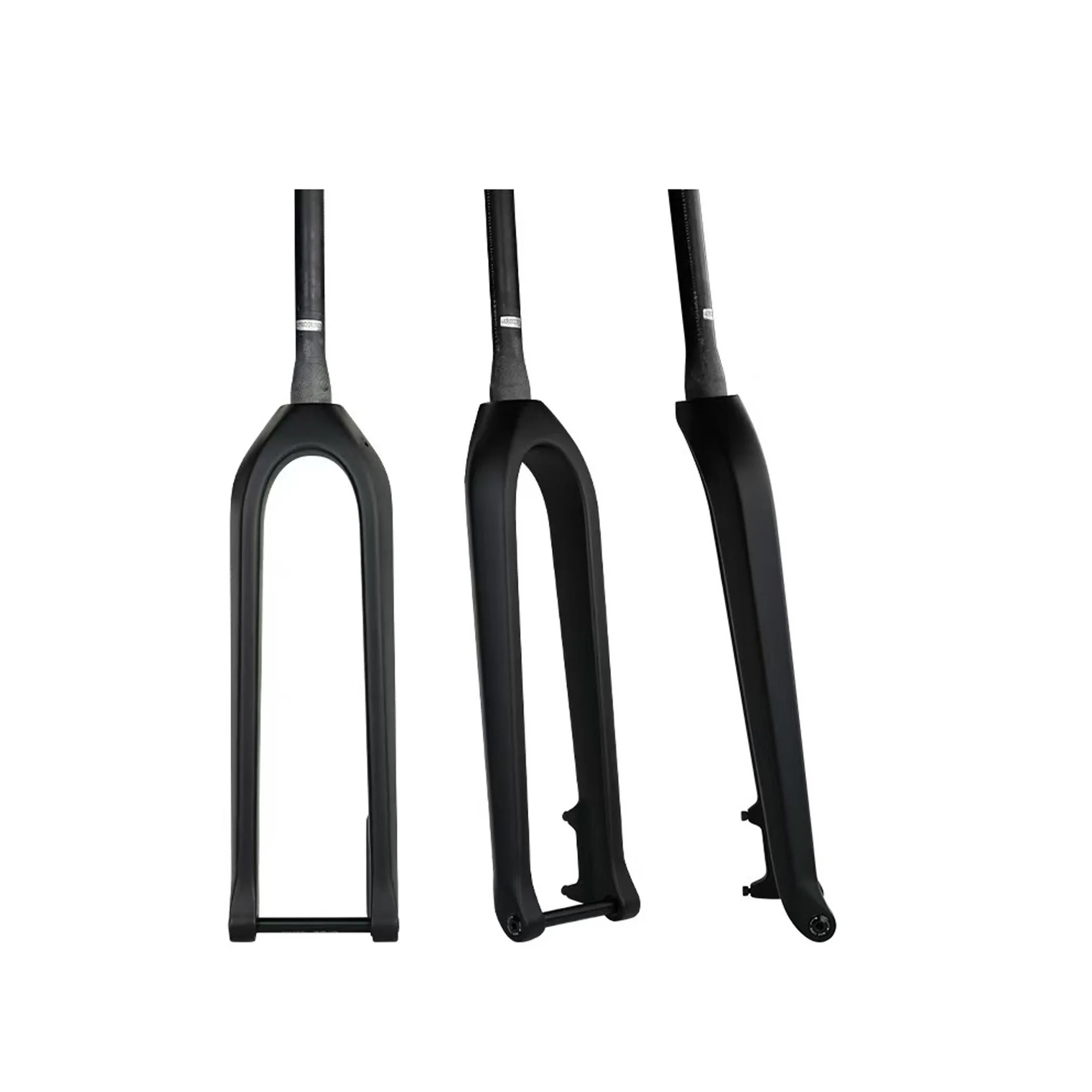 

Mountain bike full carbon fiber simple axle front fork 27.5-29, 15*110 thru-axle front fork