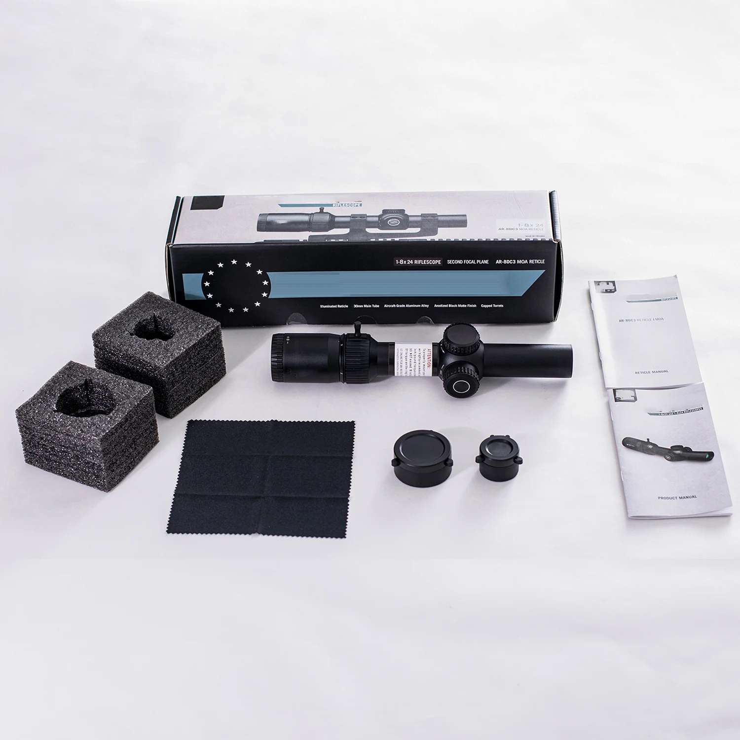 Vortex Strike Eagle 1-8x24 SFP LPVO Rifle Scope AR-BDC3 (MOA