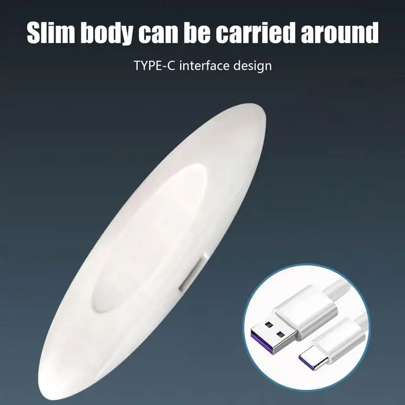 โคมไฟบ่มสําหรับเรซิ่นแบบพกพา LED เครื่องเป่าเล็บ UV โคมไฟลูกปัดอุปกรณ์แต่งเล็บพร้อมพอร์ต Type-C สําหรับ Home Salon เจลเล็บ