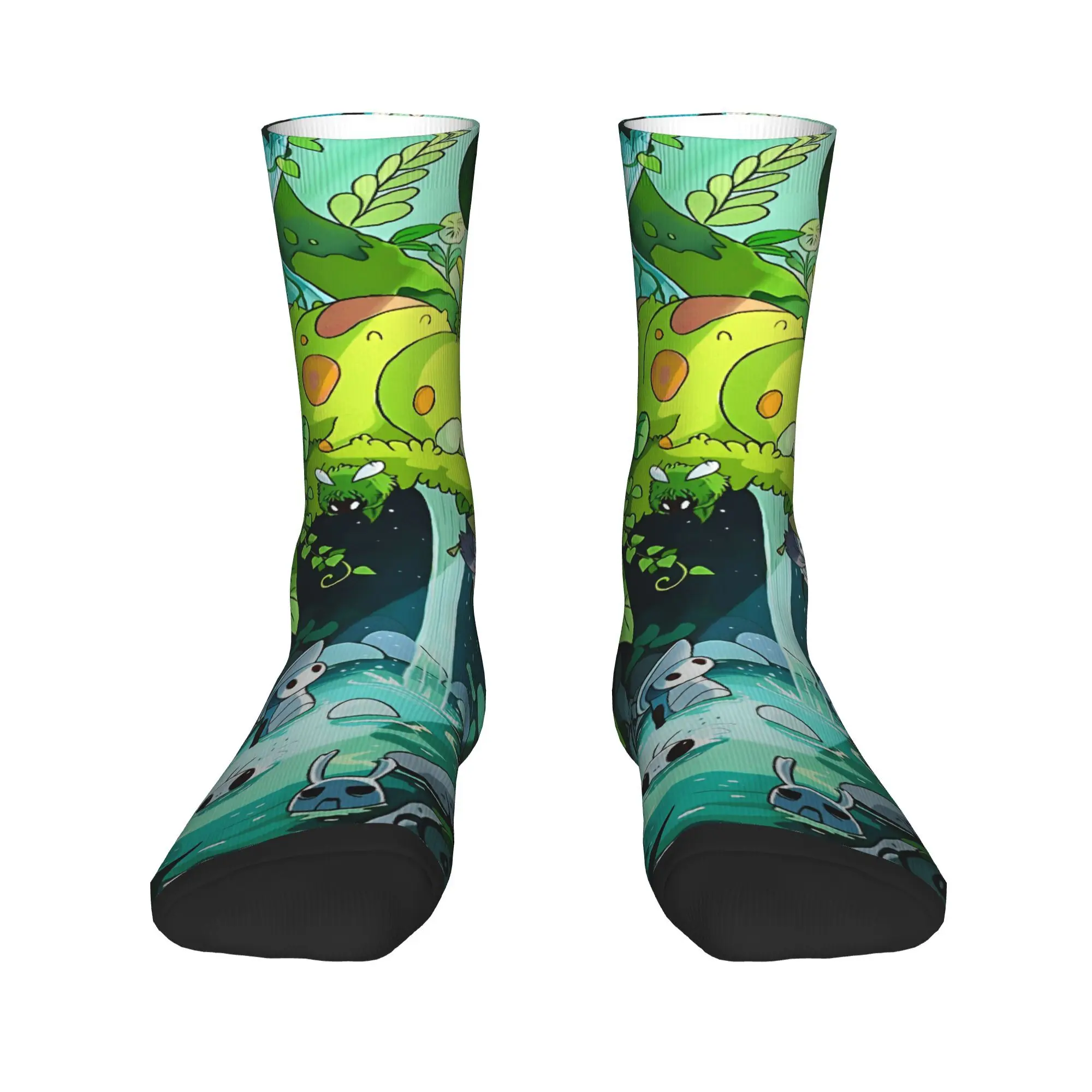 جوارب Hollow Knight Game جوارب جرافيك غير قابلة للانزلاق جوارب رجالية ناعمة قابلة للتنفس للشتاء جوارب رياضية خارجية غير رسمية