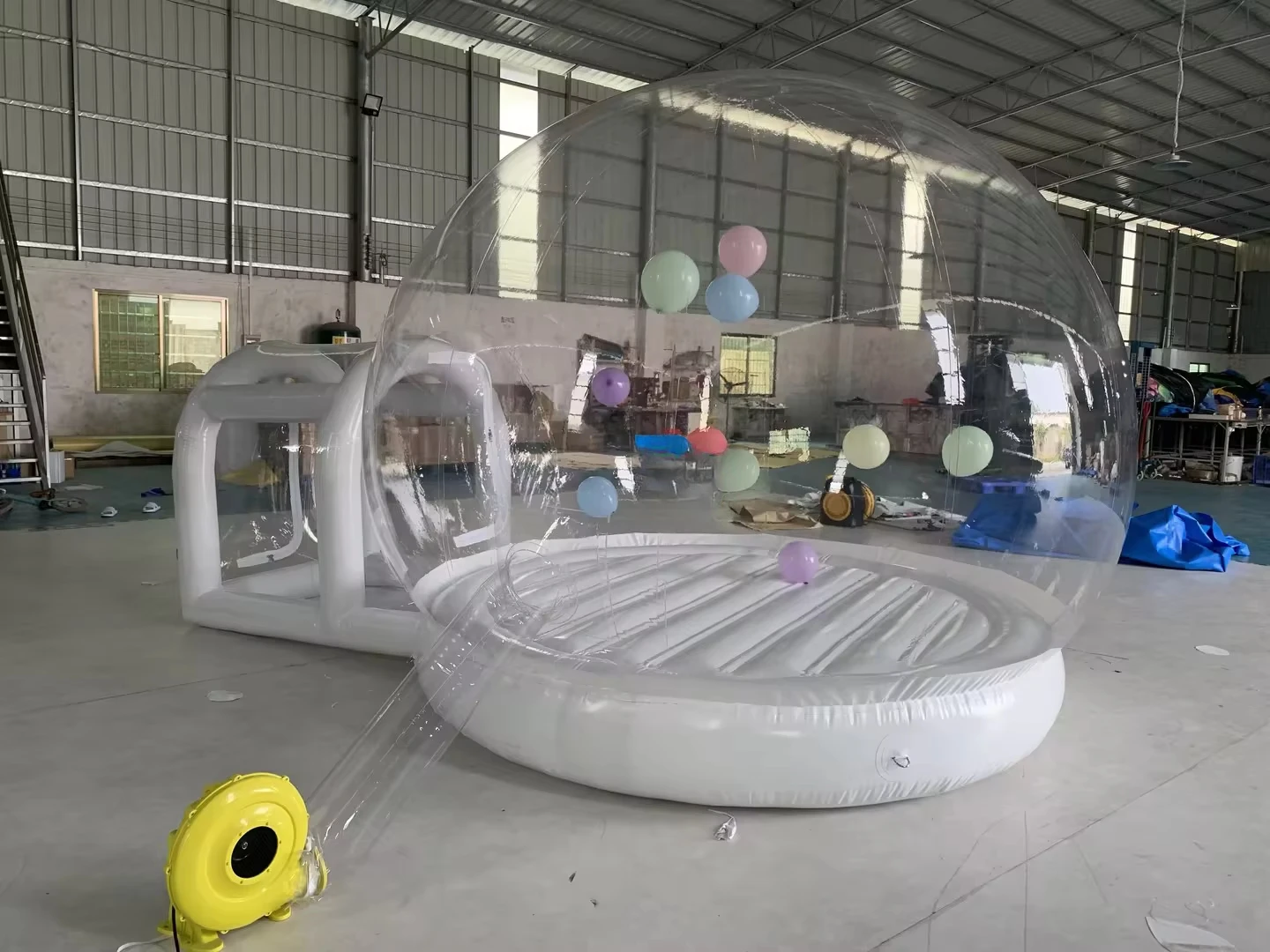 Inflatable White Jump House White Castle Bounce House Inflatable Bubble House
