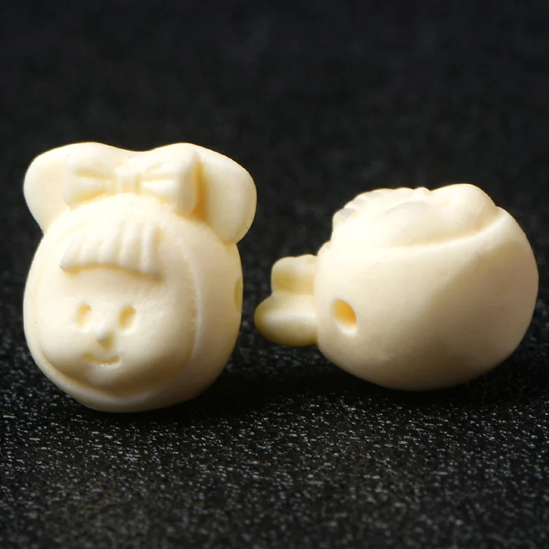 Natural Bodhi Nut Fox Pixiu Piyao Lion Display Pendant Single Bead DIY Beads Jewelry Making