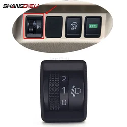 Car Headlight Adjustment Switch Light Brightness Adjusting Button For Nissan Qashqai J11 2015 Patrol Y62 Navara NP300 2016