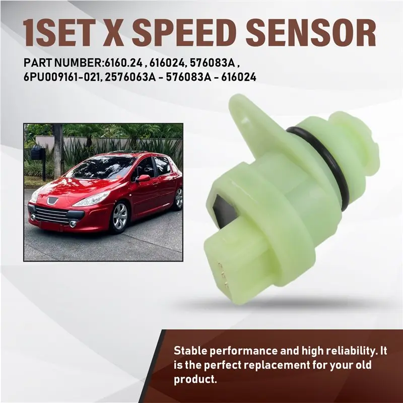 Car Odometer Speed Sensor For 106 206 306 406 Boxer 6160.24 616024 576083A 6PU009161-021 6PU009131-031-A97E