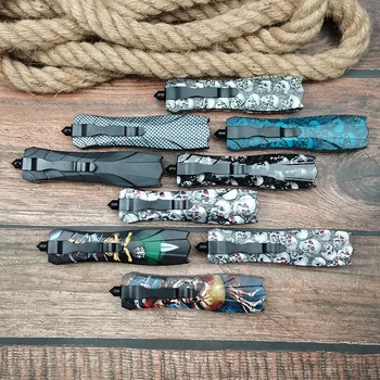 Cono de cola de supervivencia EDC, herramienta de corte plegable, estuche Kinfe, mango de herramientas plegables multifunción para acampar al aire libre y caza, sin cuchilla