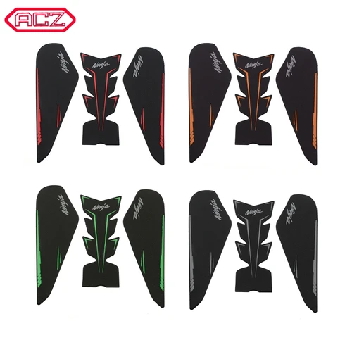 Imagen 2 del producto Pegatinas de tanque de combustible de cinta lateral antideslizante modificada para motocicleta para Kawasaki Ninja400 Ninja 400