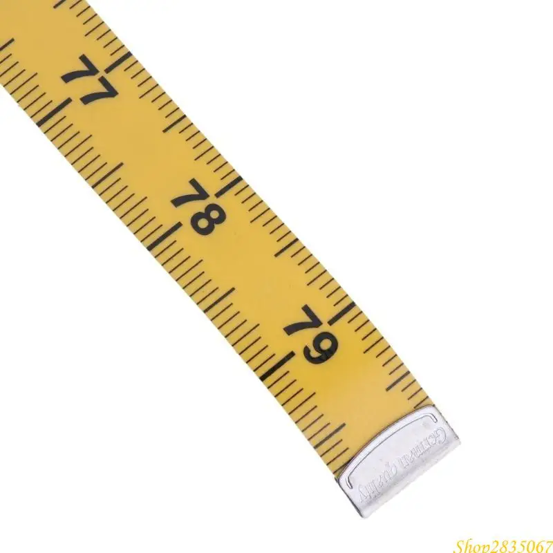 

Tape Measure, 60Inch Sewings Tailor Tape Body Measure Ruler Dressmaking Cloth Measure Soft Flat Tape Measure 831F